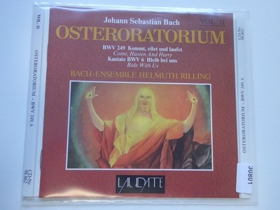 BACH ENSEMBLE HELMUTH RILLING bach: osteroratorium VG+/EX (CD Album, Klassik)