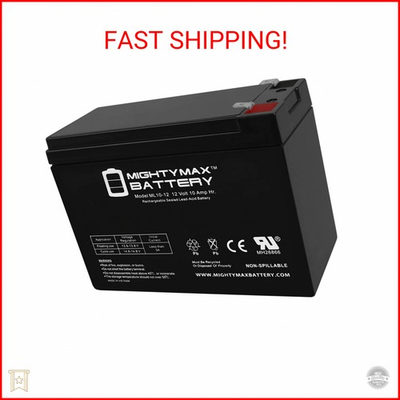 #ad Mighty Max Battery 12V10AH SLA Battery Replaces Powerhouse M1577120 Pressure Was $35.54