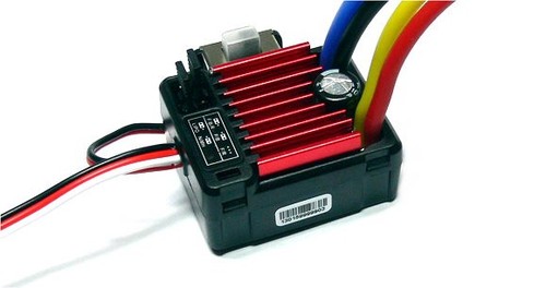HOBBYWING QUICRUN WP1060 R/C Hobby Brushed Motor ESC Speed Controllers SE025 - Picture 2 of 2