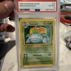 1999 POKEMON GAME VENUSAUR-HOLO 15
