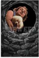 Buffalo Bill Looking Down Well Poster Silence of the Lambs Movie Art 24x36
