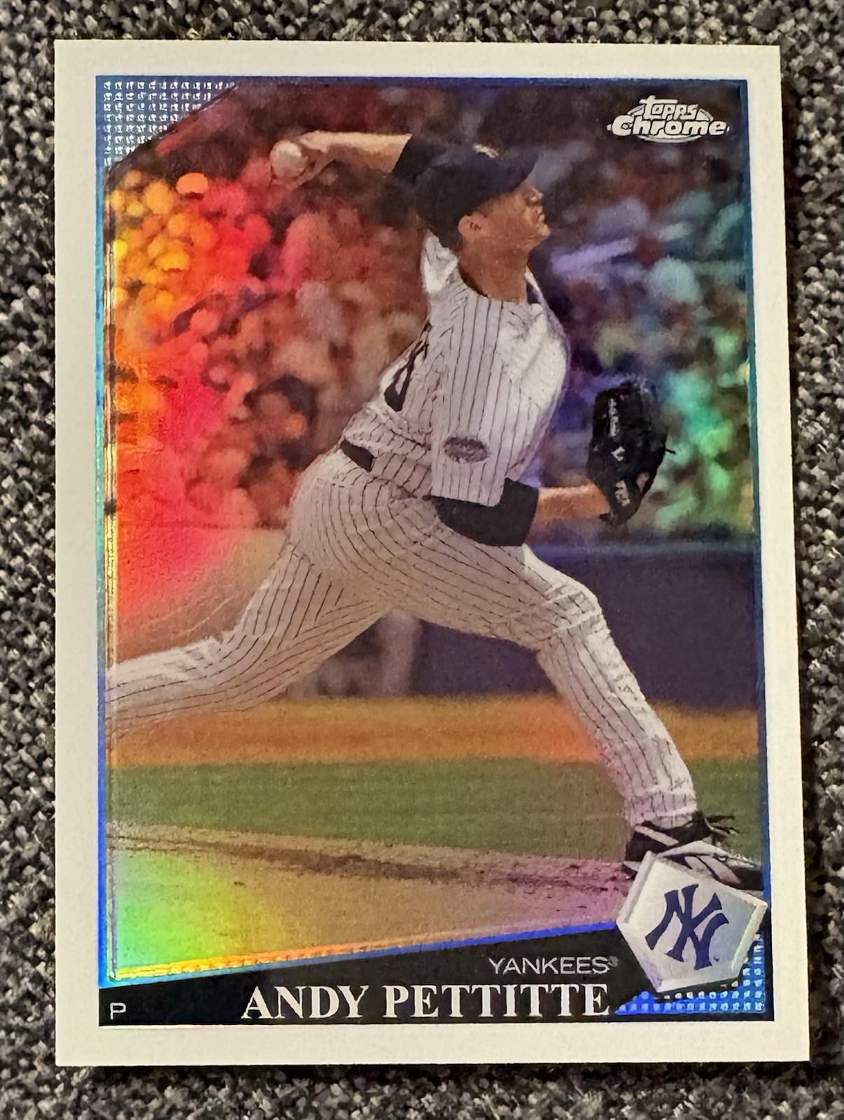 2009 Topps Chrome - Andy Pettitte #118 Refractor