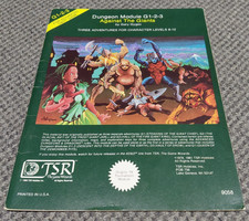 G1-2-3 Against the Giants - AD&D Advanced Dungeons & Dragons Gygax TSR 9058