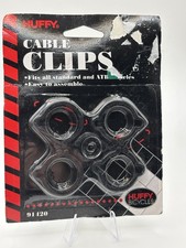 Huffy Bicycle Cable Clips Bikeway #91420 Fits All Standard And ATB Bicycles