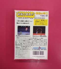Hiryu no Ken II Dragon's Wings Famicom Game Box & Manual Included Tested