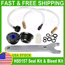 HS5157 Front Mount Hydraulic Steering Cylinder Seal Kit & Bleed Kit for Seastar