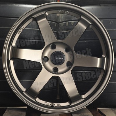 AVID.1 AV-06 18x8.5 5x100 +35 OFFSET MATTE BRONZE TE 6 SPOKES