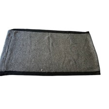 Lululemon Reversible Knit Infinity Scarf Gray Black Athleisure Luxe Quiet Luxury