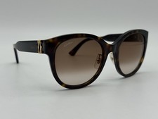 C DE CARTIER HAVANA COMPOSITE CAT-EYE SUNGLASSES CT0438SA 100 GENUINE 820