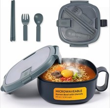 Microwavable Ramen Bowl Cooker with Lid - Lea...