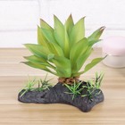 Terrarium Decoration Simulated Reptile Fake Plants Turtle Tank Pet Nest