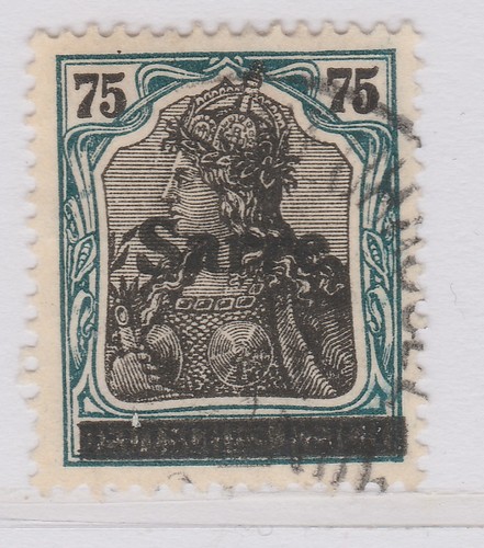 SAAR 1920 75pf Used A30P37F44851