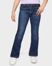 Calvin Klein Jeans Size 6 Blue Bootcut Mid-Rise Classic Dark Wash