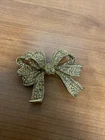 Thelma Deutsch Vintage Signed Goldtone Brooch Pin Costume Jewelry