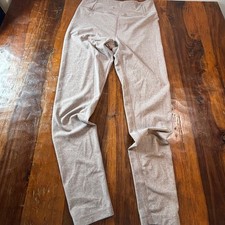 Girlfriend Collective Womens Heathered High Rise Compressive Leggings Large L