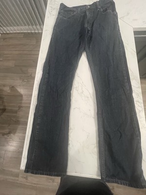Levis 514 Jeans Mens 36x34 Blue Denim Straight Leg Gorpcore Pants Normcore Faded