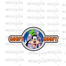 Disney Goofy Title ccb Premade Scrapbook Page Paper Piece die cut