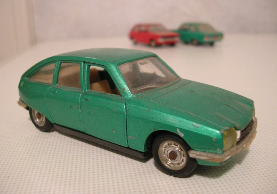 CITROEN GS scala 1/43  vintage SOLIDO prima edizione mk1 verde - Immagine 4 di 4