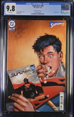 Superman #36 - Rod Reis Variant Cover A - CGC 9.8