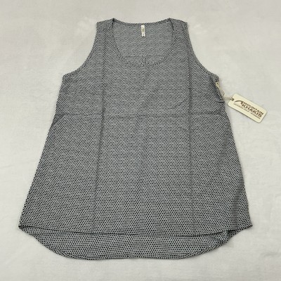 Mountains Khakis Cirrus Pebble Black & White Emma Tank Top Shirt Women s Size S