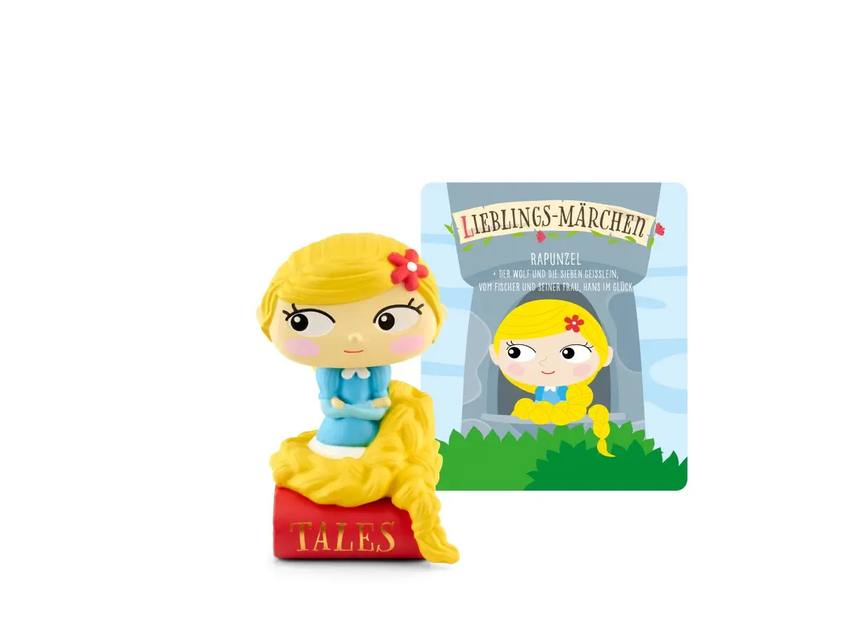tonies Hörfigur für Toniebox, Lieblings-Märchen – Rapunzel und weitere Märchen, Hörspiel für Kinder ab 3 Jahren, Spielzeit ca. 65 Minuten - Bild 5