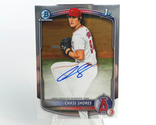 2025 Bowman Draft Chrome - Chase Shores - 1st Bowman - Autograph / Auto (AU)