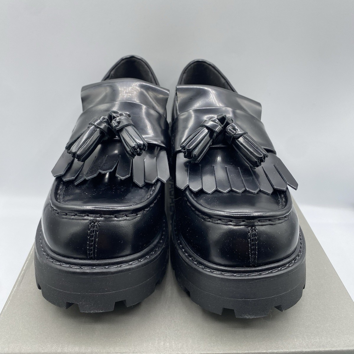 Vagabond Cosmo 2.0 Loafers Women 9 EU 39 Black Tassel Shoes  display picture 3