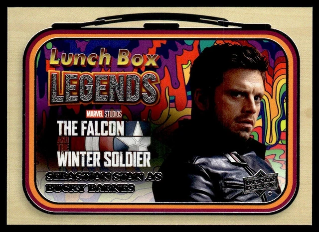 2024 Upper Deck Marvel Lunch Box Legends Sebastian Stan as Bucky Barnes #LB-10