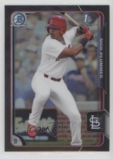 2015 Bowman Draft Chrome Asia Exclusive Black Refractor Nick Plummer #151 6a7