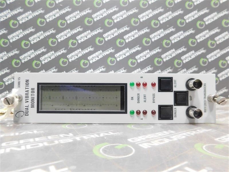 NUEVO Monitor de Vibración Doble Bently Nevada Serie 3300 3300/15-02-01-01-00-00-02 Foto 3 de 4