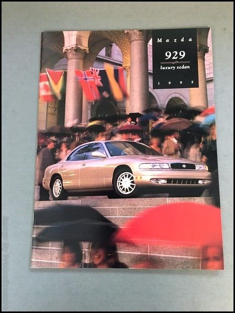 1995 Mazda 929 24-page Original Car Sales Brochure Catalog | eBay
