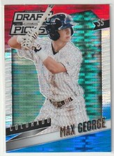 2014 Panini Prizm Perennial Draft Picks Red White & Blue Pulsar Prizm Max George