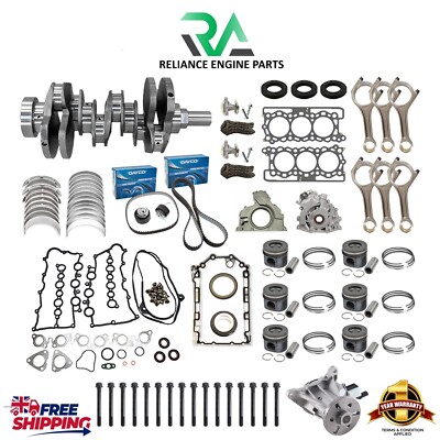 LAND ROVER 306DT 3.0 TDV6 CRANKSHAFT WITH ENGINE REBUILD KIT DIESEL GEN 1 NEW