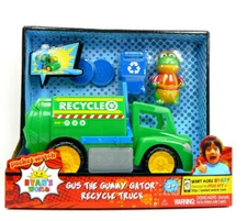 RYAN'S WORLD Gus The Gummy Gator Recycle Truck Green NEW