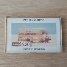 Pet Shop Boys -Domino Dancing- Rare Malaysia Cassette Single EP