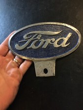 Ford License Plate Topper Frame Metal Hotrod Truck Auto Car Collector F150 Gift