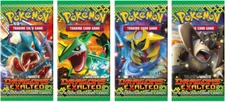 Pokemon TCG Lot of 100% Authentic Empty Booster Pack Wrappers | DRAGONS EXALTED