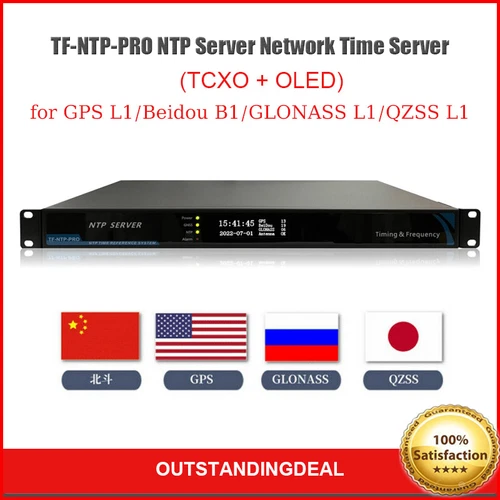 TF-NTP-PRO Server Network Time Server for GPS L1/Beidou B1/GLONASS L1/QZSS L1 ot