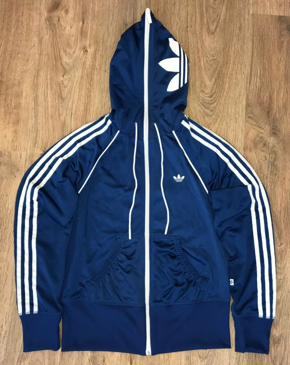 Ladies blue adidas hoodie clearance