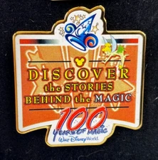 Disney Pin 11788 WDW - 100 Years of Magic Stories Behind Magic Tinkerbell DS56