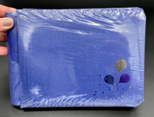 Creative Memories 5x7 Limited Ed BLUE Balloons Celebrate Scrapbook Album NEW
