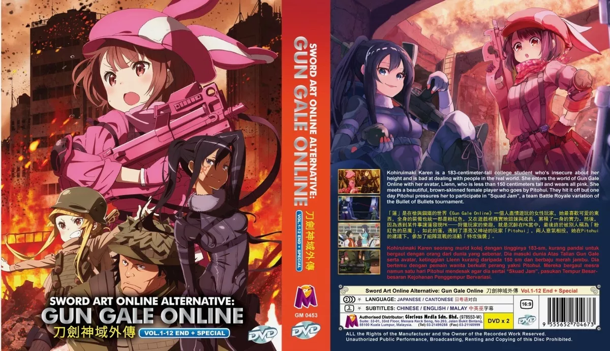 Sword Art Online Alternative Gun Gale Online Blu-ray Vol 1