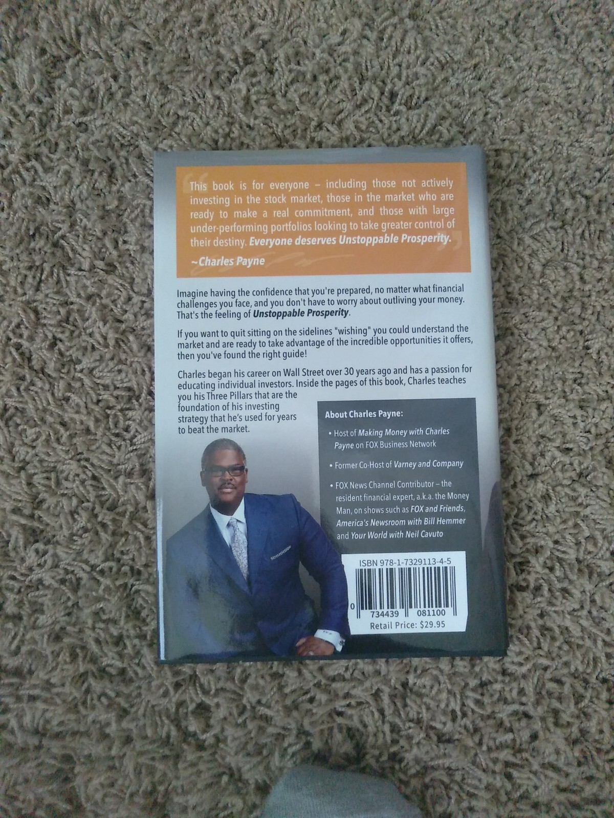 Unstoppable Prosperity by Charles Payne 2019 hardback eBay