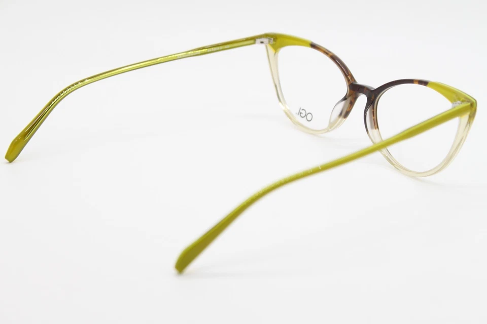 NUEVAS GAFAS OGI BAUHAUS/LIME TORTUGA AUTÉNTICAS 54,5-16,5 Foto 3 de 4