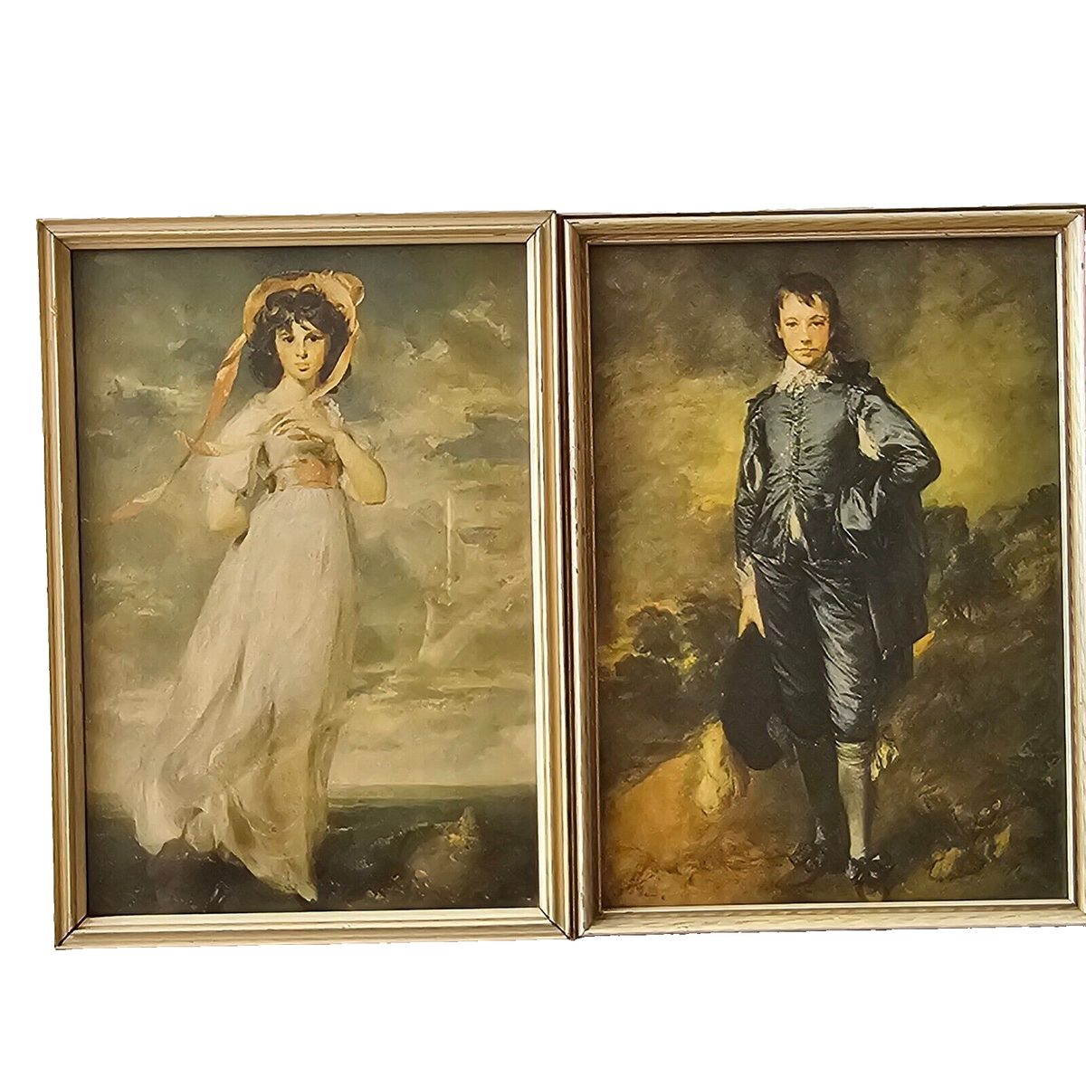 Thomas Gainsborough's Blue Boy and Thomas Lawrence Pinkie Portrait