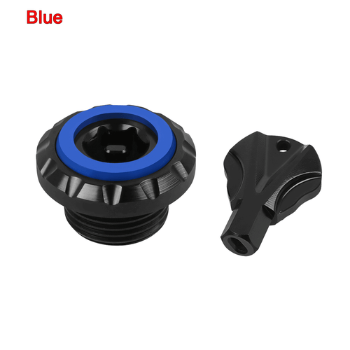 Anti Theft Engine Oil Cap Filler Bolt Screw Cover For Suzuki B-KING 2008-2011 - Picture 7 of 12
