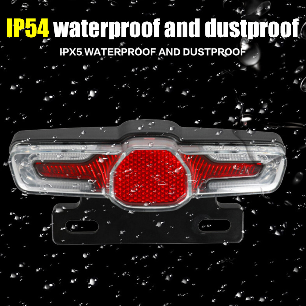 3660V Electric Bicycle Turn Signal Lamp Waterproof LED Ebike