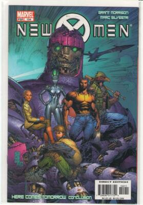 New X-men #154 last Grant Morrison issue Marc Silvestri Wolverine