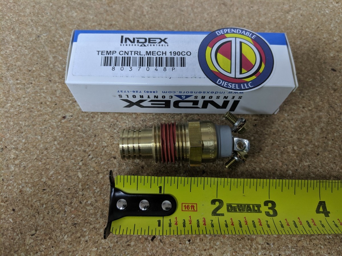 Fan Clutch Temperature Control Switch 190° Normally Open / Closed  