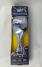 Wet Original Detangler Floral Fantasy Collection Hair Brush, Purple NEW!!